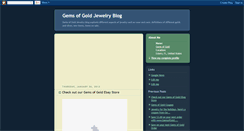 Desktop Screenshot of gemsofgold.blogspot.com