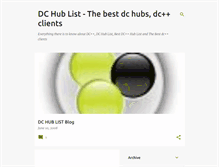 Tablet Screenshot of dc-hubs-list.blogspot.com