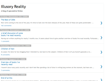 Tablet Screenshot of illusoryreality.blogspot.com