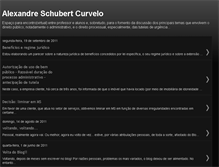 Tablet Screenshot of alexandrescurvelo.blogspot.com