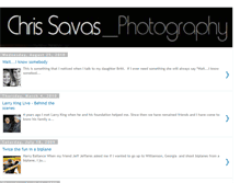 Tablet Screenshot of chrissavas.blogspot.com