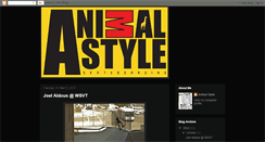 Desktop Screenshot of animalstylevideo.blogspot.com