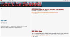 Desktop Screenshot of dont-be-scared.blogspot.com