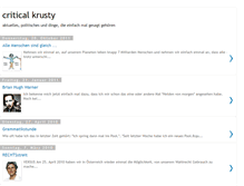 Tablet Screenshot of critical-krusty.blogspot.com