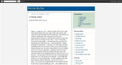Desktop Screenshot of notonmyass.blogspot.com