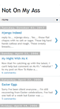 Mobile Screenshot of notonmyass.blogspot.com