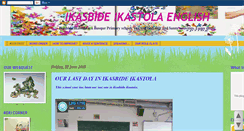 Desktop Screenshot of ikasbideenglish.blogspot.com