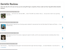 Tablet Screenshot of daniellerouleau.blogspot.com