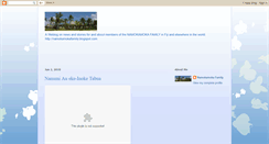 Desktop Screenshot of namokamokafamily.blogspot.com