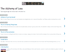 Tablet Screenshot of alchemyofloss.blogspot.com