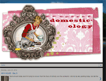 Tablet Screenshot of domestic-ology.blogspot.com