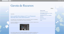 Desktop Screenshot of gavetaderecursos.blogspot.com