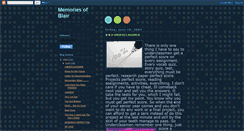 Desktop Screenshot of blairfields.blogspot.com