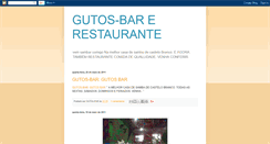 Desktop Screenshot of gutos-bar.blogspot.com