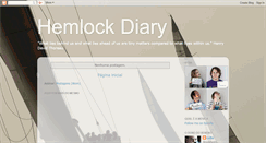Desktop Screenshot of hemlockdiary.blogspot.com