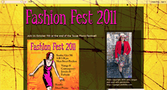 Desktop Screenshot of fashionfest2011.blogspot.com