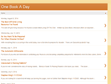 Tablet Screenshot of 1bookaday.blogspot.com