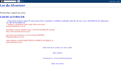 Desktop Screenshot of lardoalvorecer.blogspot.com