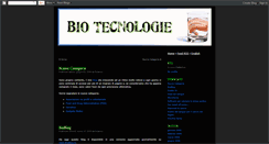 Desktop Screenshot of biotecnologiemediche.blogspot.com