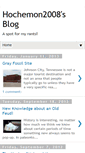 Mobile Screenshot of hochemon2008.blogspot.com