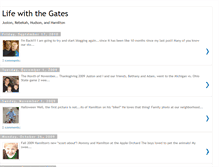 Tablet Screenshot of lifewiththegates.blogspot.com