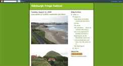 Desktop Screenshot of edinburghfringefestival.blogspot.com