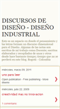 Mobile Screenshot of discursosdediseno.blogspot.com