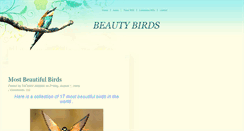 Desktop Screenshot of cutebirdz.blogspot.com