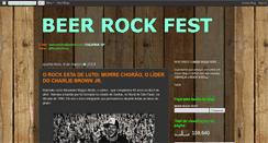 Desktop Screenshot of beer-rock-fest.blogspot.com