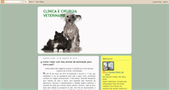 Desktop Screenshot of clinicacirurgiaveterinaria.blogspot.com