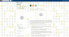 Desktop Screenshot of myindiainsight.blogspot.com