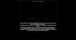 Desktop Screenshot of battleforcancer.blogspot.com