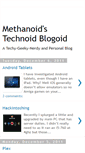 Mobile Screenshot of methanoid.blogspot.com
