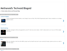 Tablet Screenshot of methanoid.blogspot.com