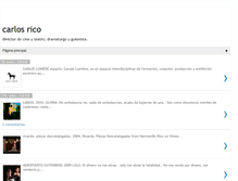 Tablet Screenshot of carlosricodirector.blogspot.com