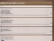 Tablet Screenshot of direitoemamplofoco.blogspot.com