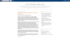 Desktop Screenshot of juscontrabellum.blogspot.com