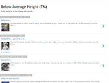 Tablet Screenshot of belowaverageheight.blogspot.com