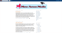 Desktop Screenshot of marcaaronmedia.blogspot.com