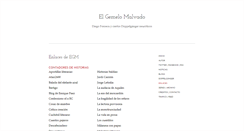 Desktop Screenshot of elgemelomalvado2.blogspot.com