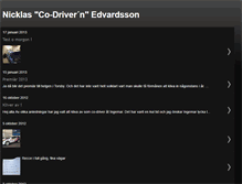 Tablet Screenshot of nicklas-codriver.blogspot.com