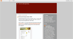 Desktop Screenshot of fsfbloggen.blogspot.com