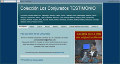 Desktop Screenshot of conjuradostestimonio.blogspot.com