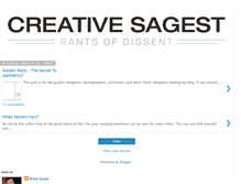 Tablet Screenshot of creativesagest.blogspot.com