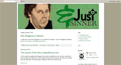 Desktop Screenshot of justandsinner.blogspot.com