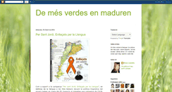 Desktop Screenshot of mesverdesenmaduren.blogspot.com