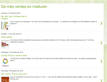 Tablet Screenshot of mesverdesenmaduren.blogspot.com