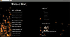 Desktop Screenshot of crims0ndawn.blogspot.com