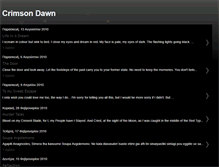 Tablet Screenshot of crims0ndawn.blogspot.com