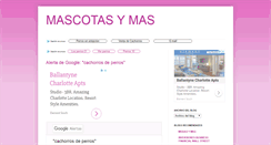 Desktop Screenshot of erizomascotas.blogspot.com